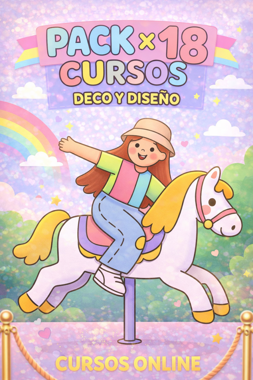 Pack x 18 cursos online: Diseño y decoración de eventos.