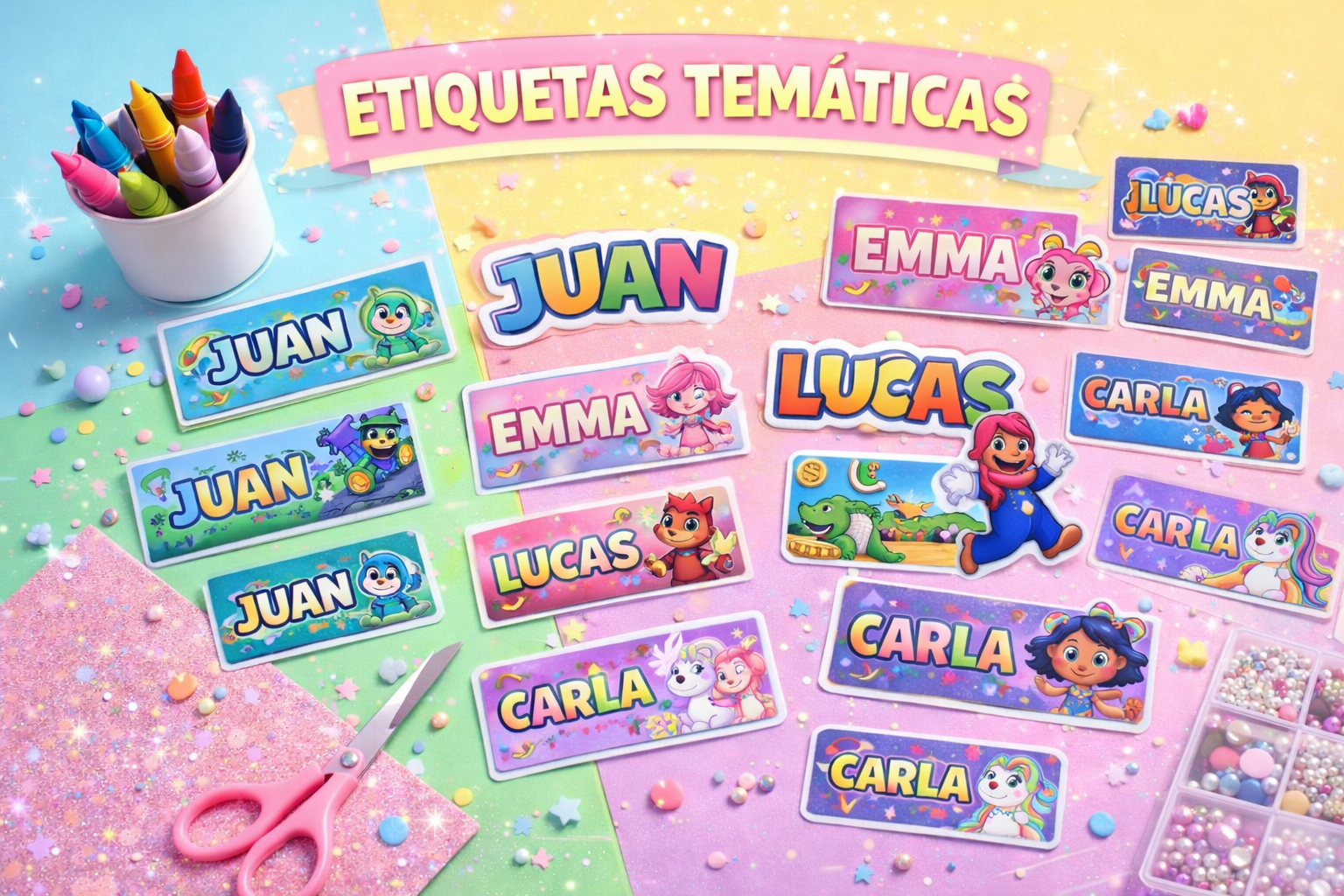 Etiquetas temáticas