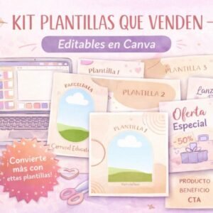 KIT PLANTILLAS QUE VENDEN - DISEÑO 5