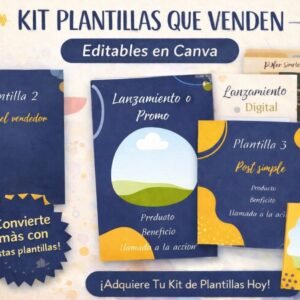KIT PLANTILLAS QUE VENDEN - DISEÑO 2