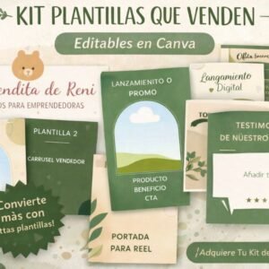 KIT PLANTILLAS QUE VENDEN - DISEÑO 4